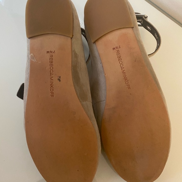 Rebecca Minkoff Suede Buckle Flat - Picture 6 of 6